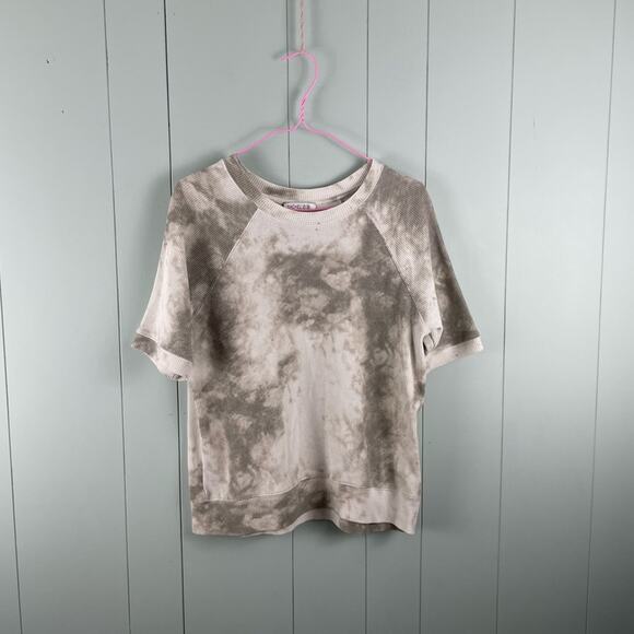 Rachel Zoe cloud print waffle tee - Picture 1 of 5